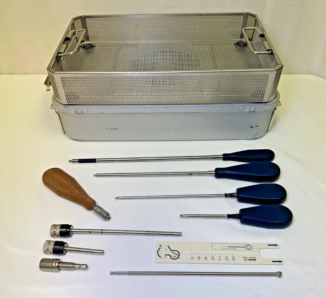 STRYKER Various 10 Piece Gamma Extras Tray w/ Sterilization case — photo 2
