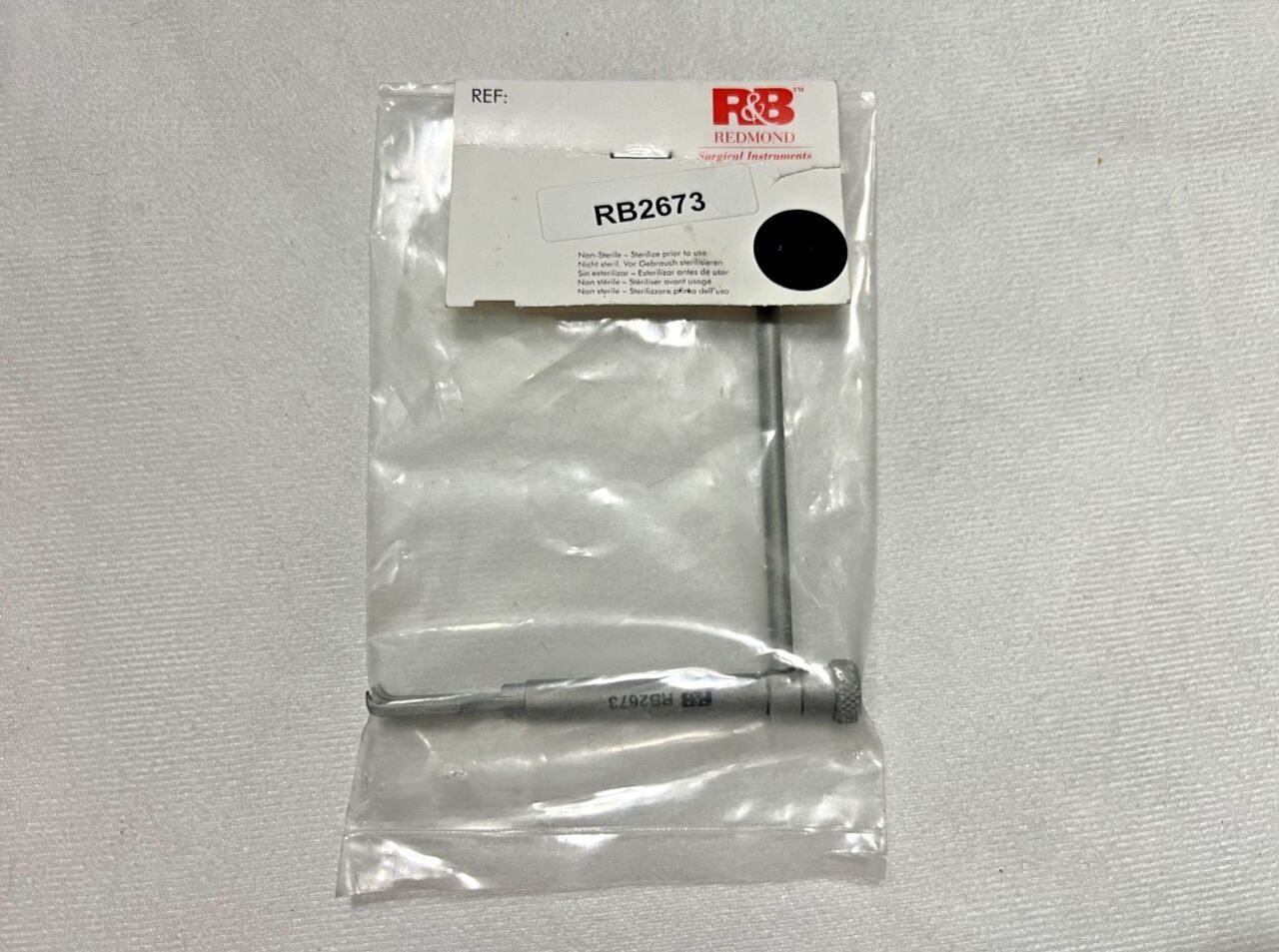 RUGGLES REDMOND RB2673 Right Spetzler-Sonntag Trans-Oral Lateral Retractor 89mm