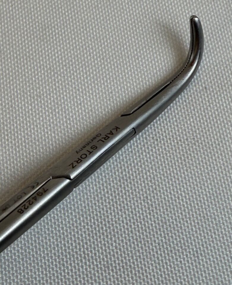 KARL STORZ 794228 Adson Artery Forcep Curved 90deg 18cm — photo 5
