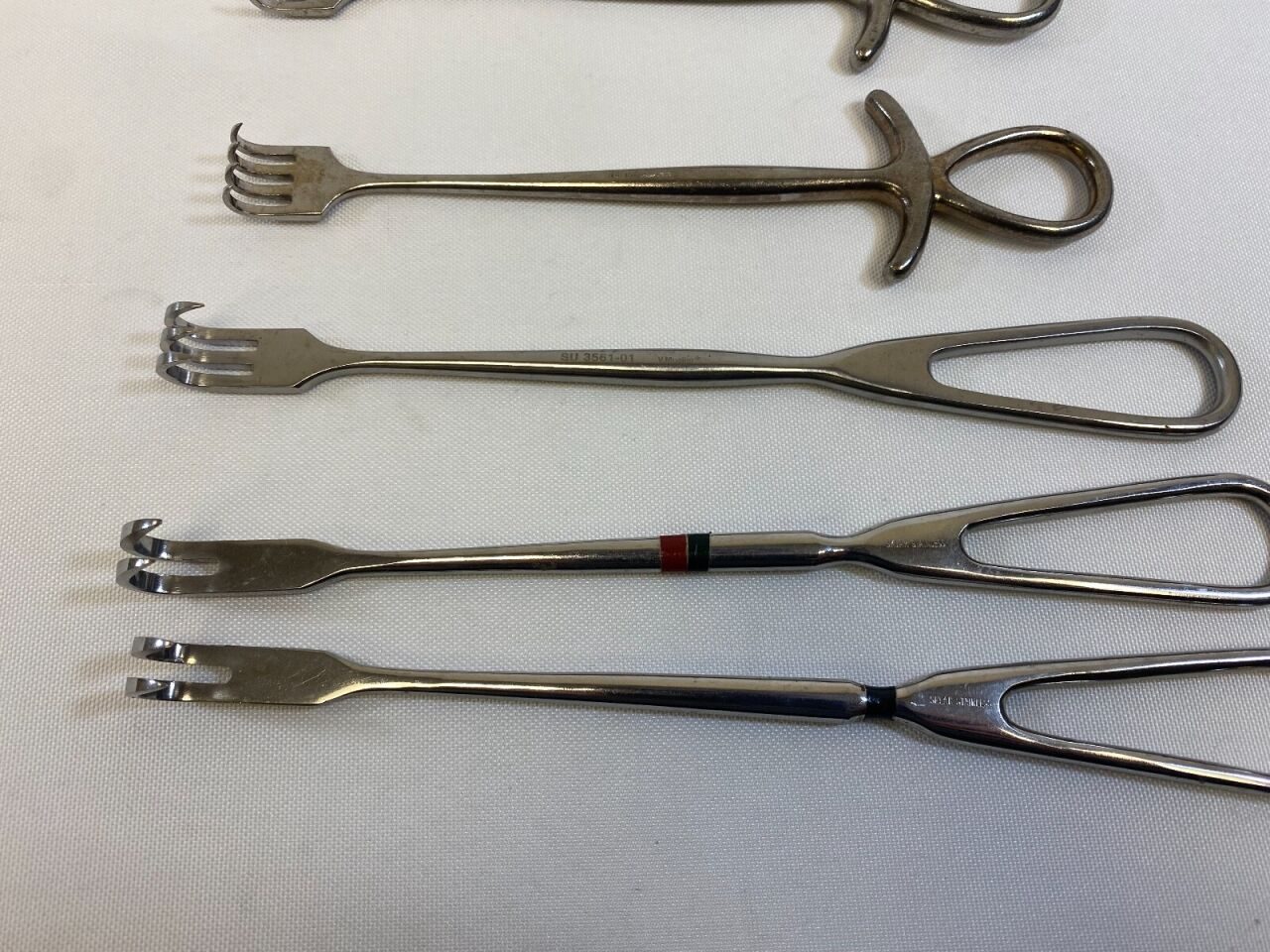 Assorted Sharp Volkman Surgical Retractors - Lot of 6 — photo 4