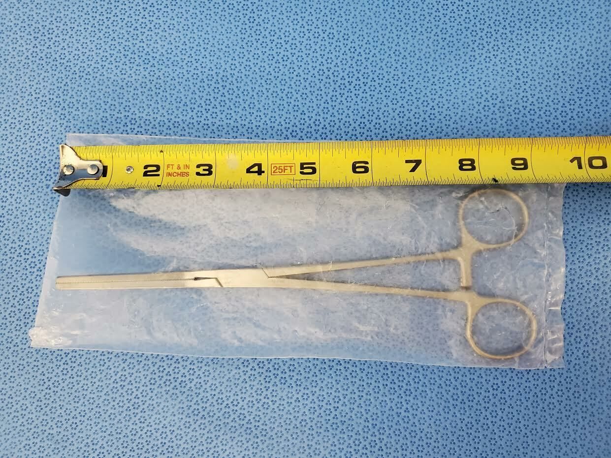 V. MUELLER SU6110 Glassman Angled Gastrointestinal Clamp 9" — photo 4