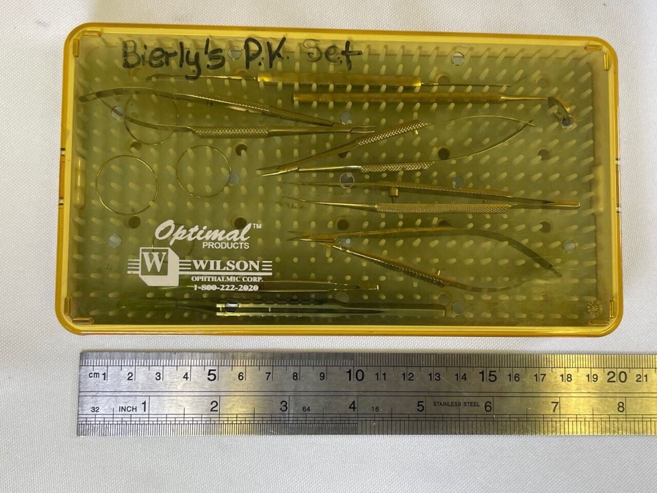 STORZ KATENA OCUTEK  8 Piece PK Penetrating Keratoplasty Instrument Set w/ Case — photo 12