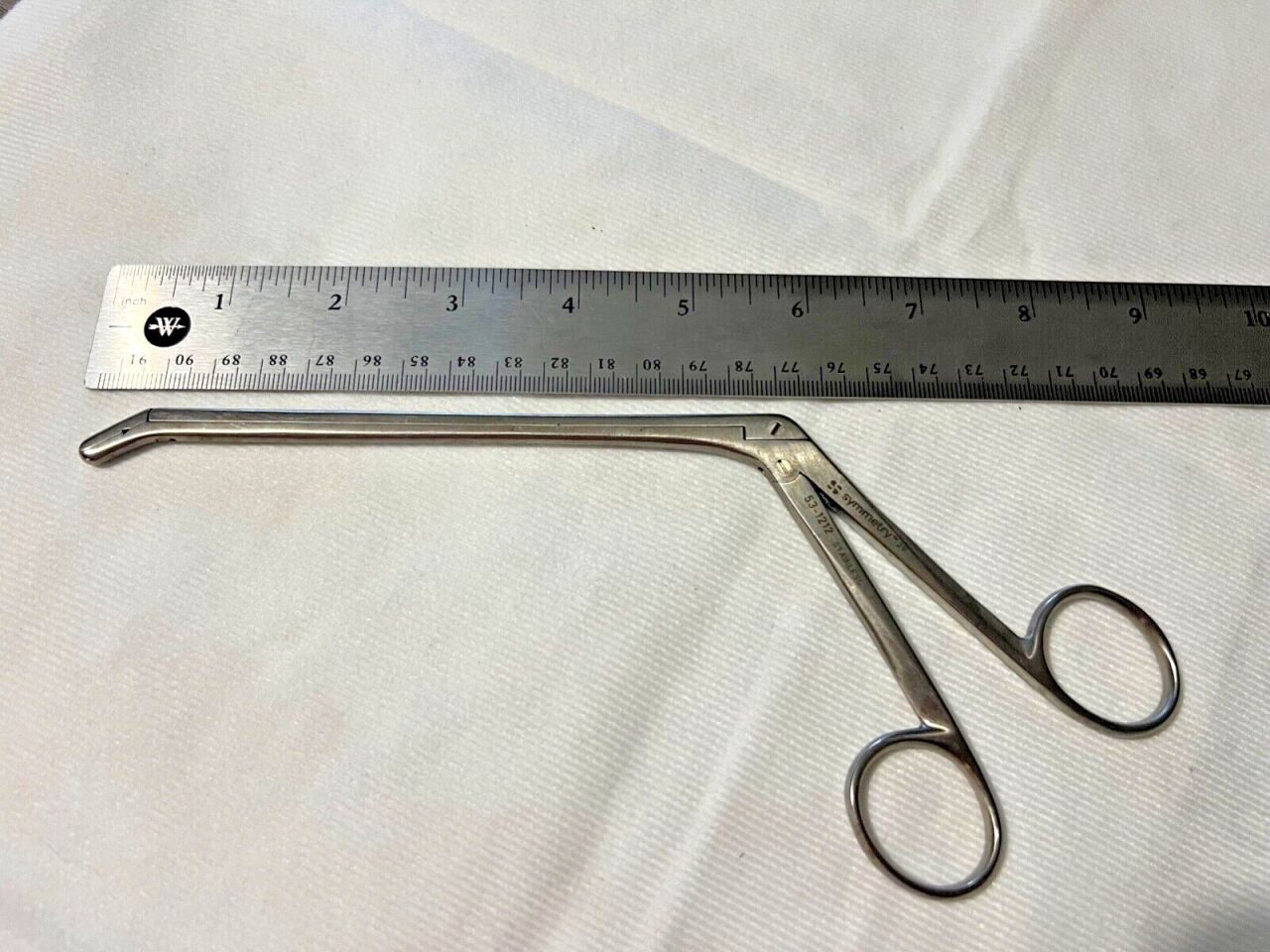 SYMMETRY SURGICAL 53-1212 Spurling Intervertebral Disc Rongeur 4mmX10mm Cups — photo 6