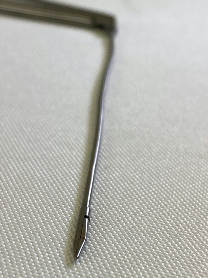 AESCULAP FD423R Fahlbusch Semi Rigid Grasping Forcep 2mm x 15cm — photo 7