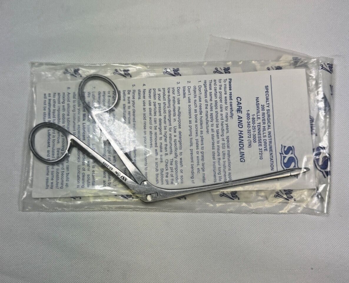 SSI ULTRA 63-2009 Weil-Blakesley Nasal Forcep Straight 3.5mm Tip — photo 1