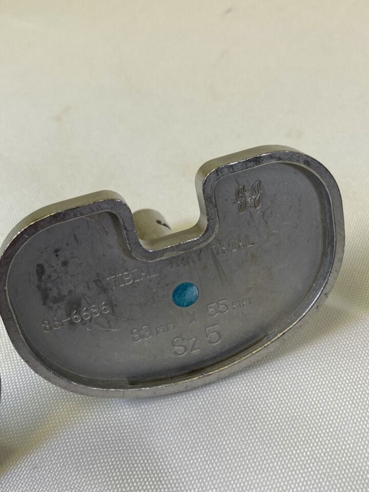 JJ Sizes 2-6 Tibial Keel Punch Handle & Trial Sizers Set of 7 — photo 4