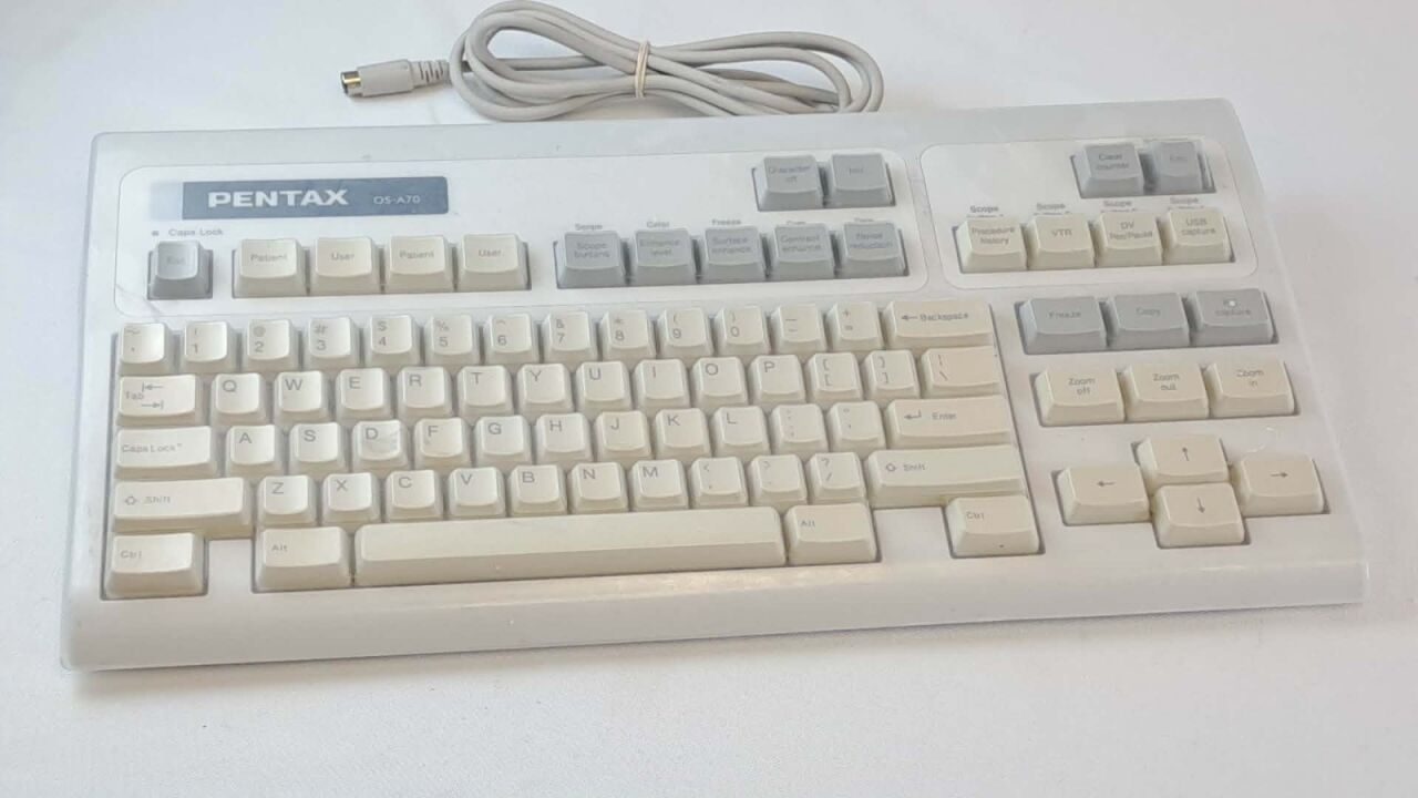 PENTAX N860-8538-T003/20  OS-A70 Keyboard Controller w/ Dust Cover P/N  N860-8538-T003/20 Video Endoscopy