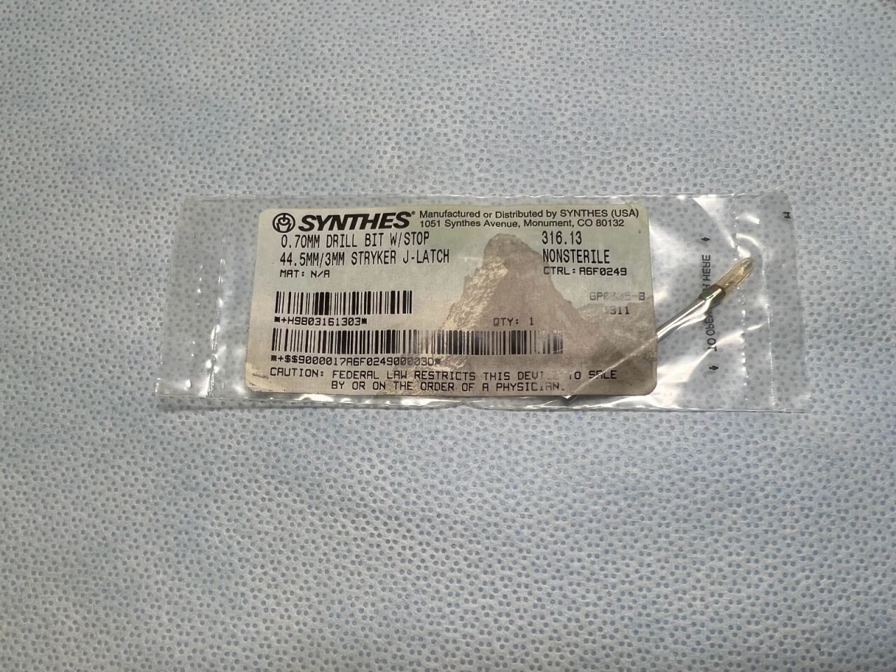 SYNTHES 316.13 Drill Bit — photo 2