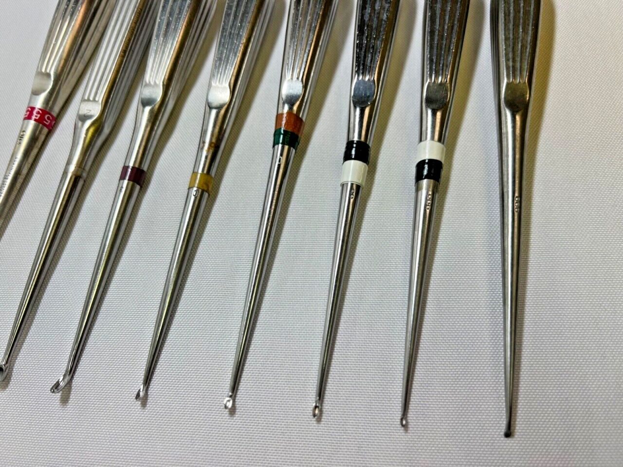 CODMAN  Set of 8 Bone Cup Curettes Spinal — photo 4