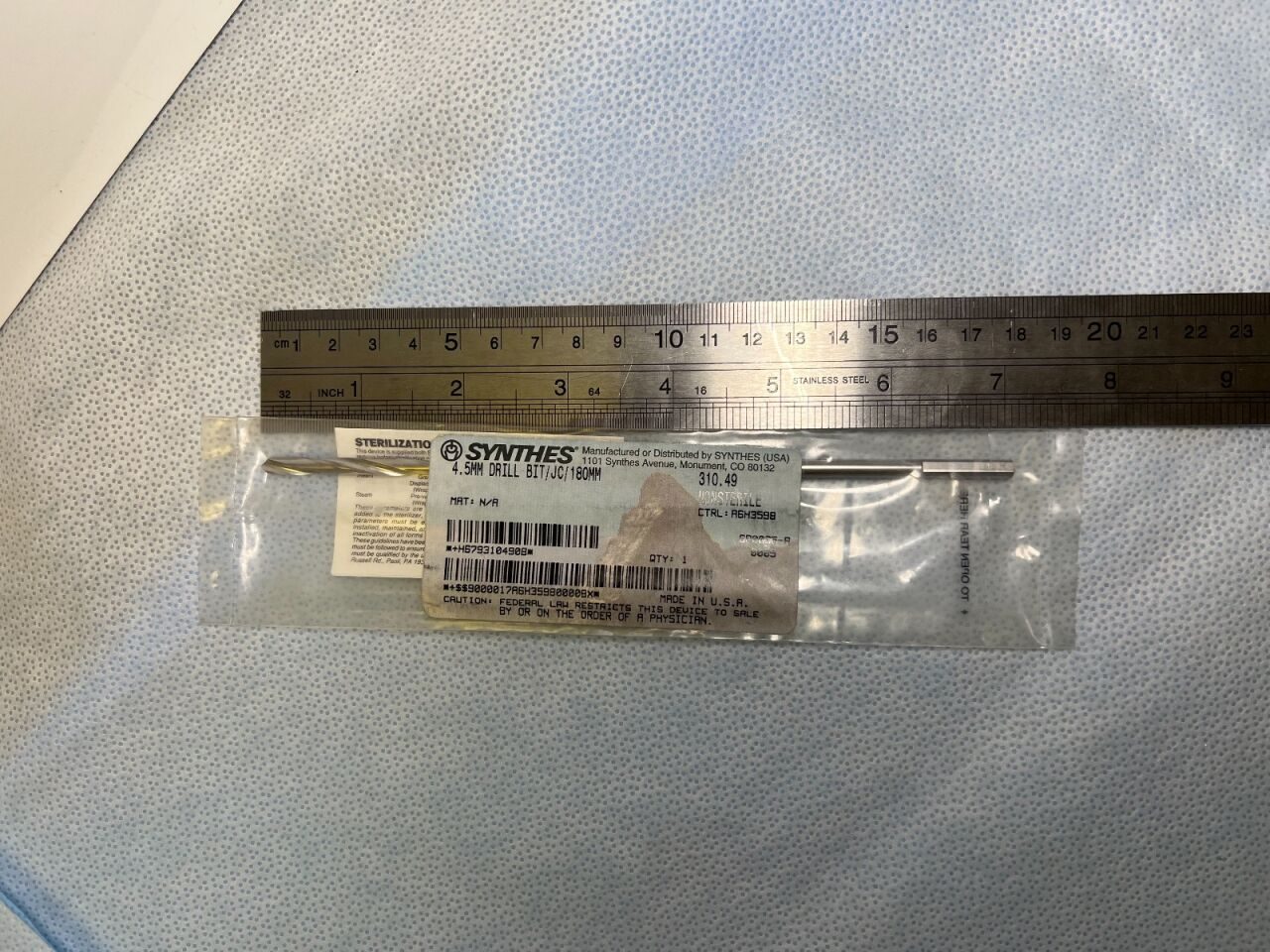 SYNTHES 310.49 Drill Bit — photo 1
