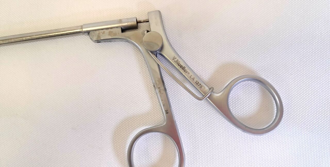 V. MUELLER LA 1375 Laparoscopic Spring Handle Grasping Forceps — photo 2