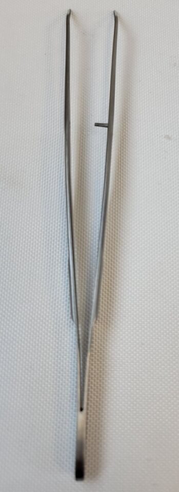 KARL STORZ 745715 Dressing Forceps Angled Serrated Tips 15 cm — photo 3