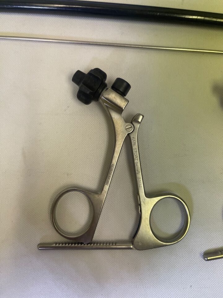 KARL STORZ 33510BLS 33500 33132 33122 Laparoscopic 10mm ClickLine Babcock Set — photo 3