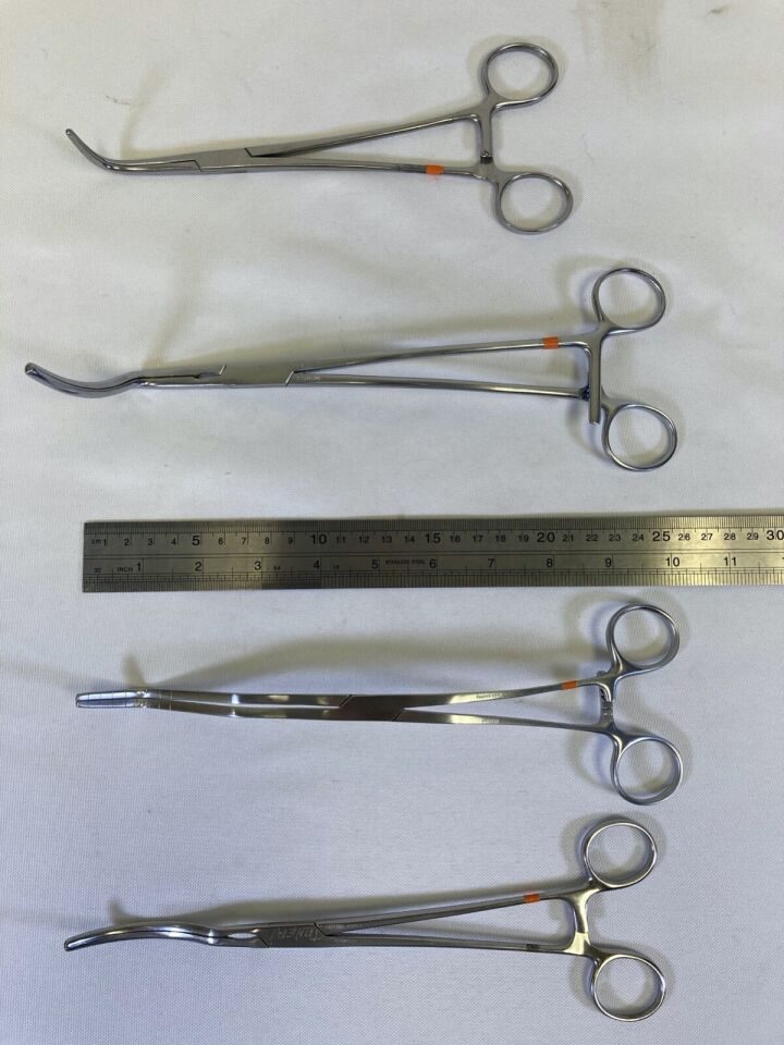PILLING WECK Various 21 Piece Large Vascular Instrument Set w/ Case — photo 12