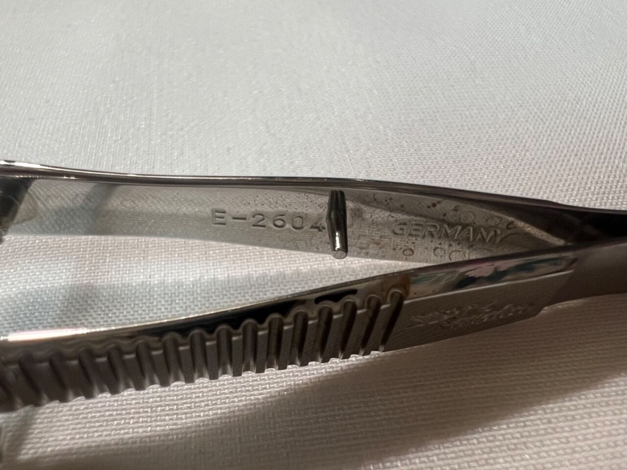 KARL STORZ E2604 Demarres Chalazion Forceps 24mm Lower & 12x20mm Upper Plates 3.6" Length — photo 4