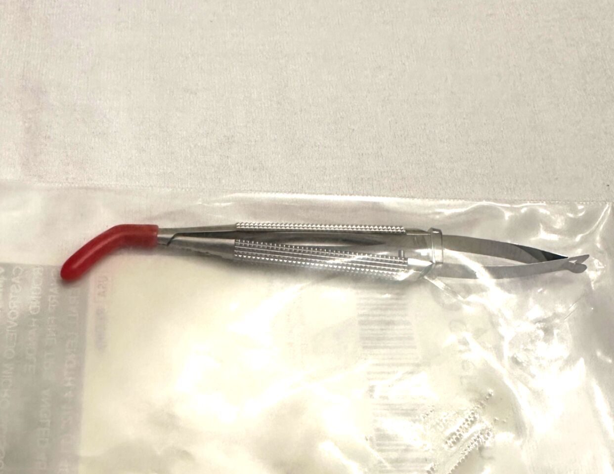 V. MUELLER CH07422 Castroviejo Micro Scissor Angled 45deg Sharp Fine Tips