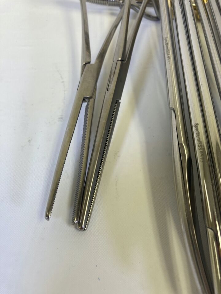 VARIOUS  Jarit Pilling Weck Codman Extra Long Instrument Set w SterilizationTray — photo 3
