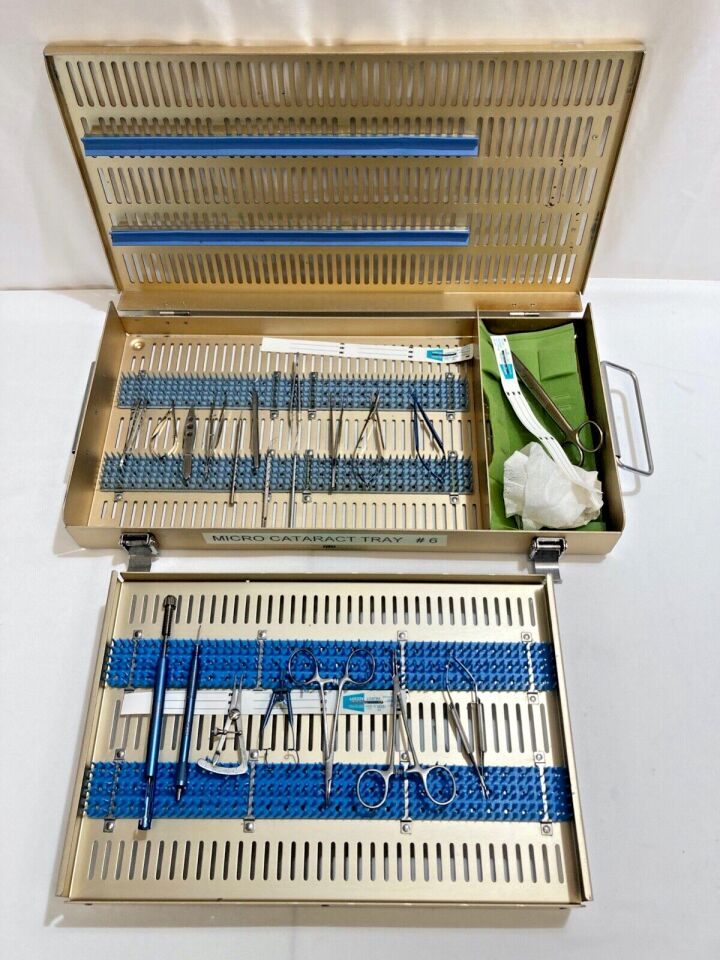 VARIOUS  24 Piece Storz Alcon Aesculap Micro Cataract Tray