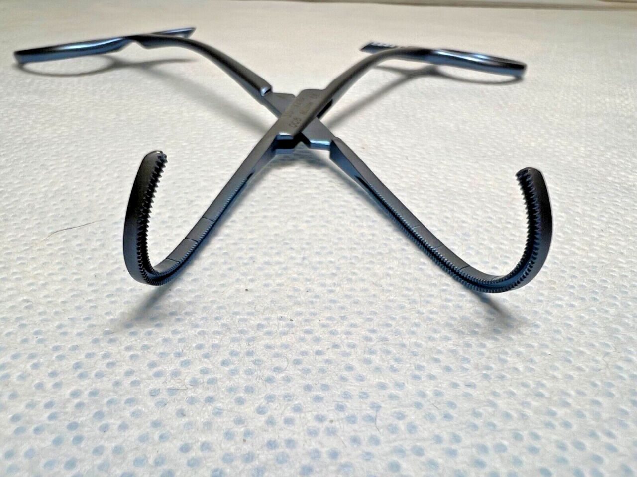 PILLING WECK 359210 Castanada TI DeBakey Vascular Curved Clamp Forcep 6-3/8" — photo 6