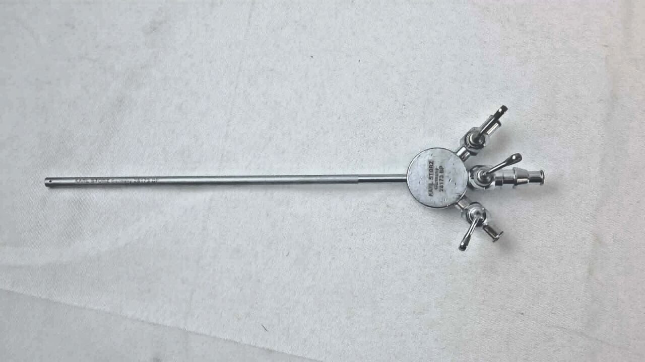 KARL STORZ 28173BP 5mm Suction Irrigation Tube 2 Way Central Valve — photo 2