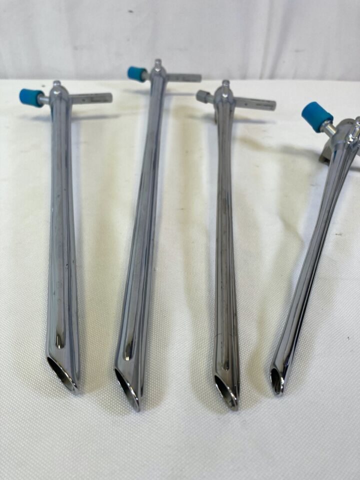 R. WOLF Various Bronchoscopy Set w/ Light Carriers Light Cable & Case — photo 7