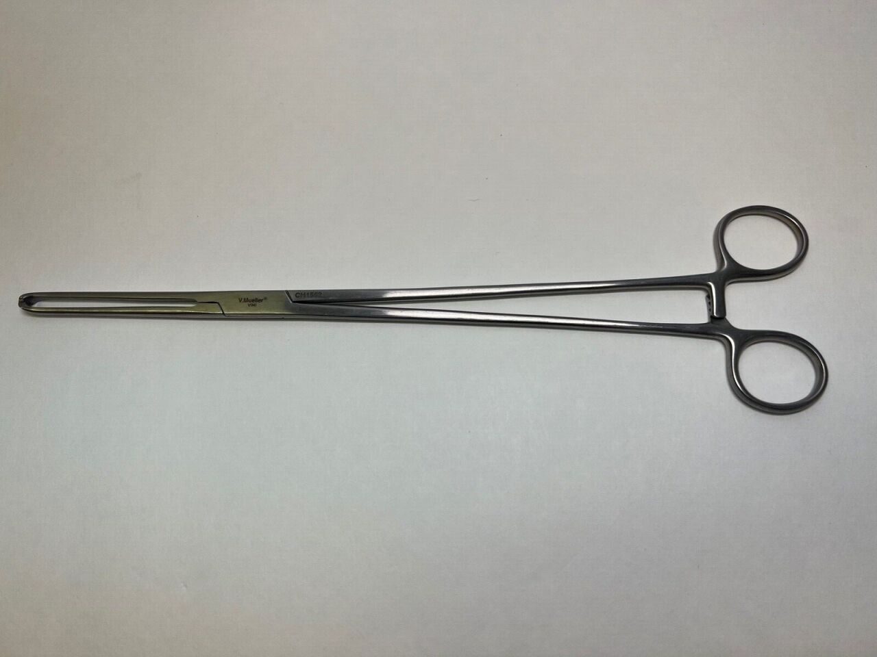 V. MUELLER CH1562 Allis Tissue Forceps 12" Ratchet Lock 5 X 6 Teeth
