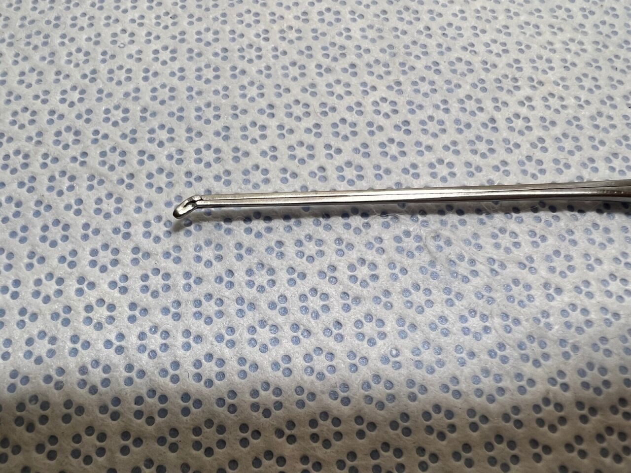 JARIT 385-144 Down Angled .9mm Oval Cup House Alligator Forceps 3-1/8" — photo 3