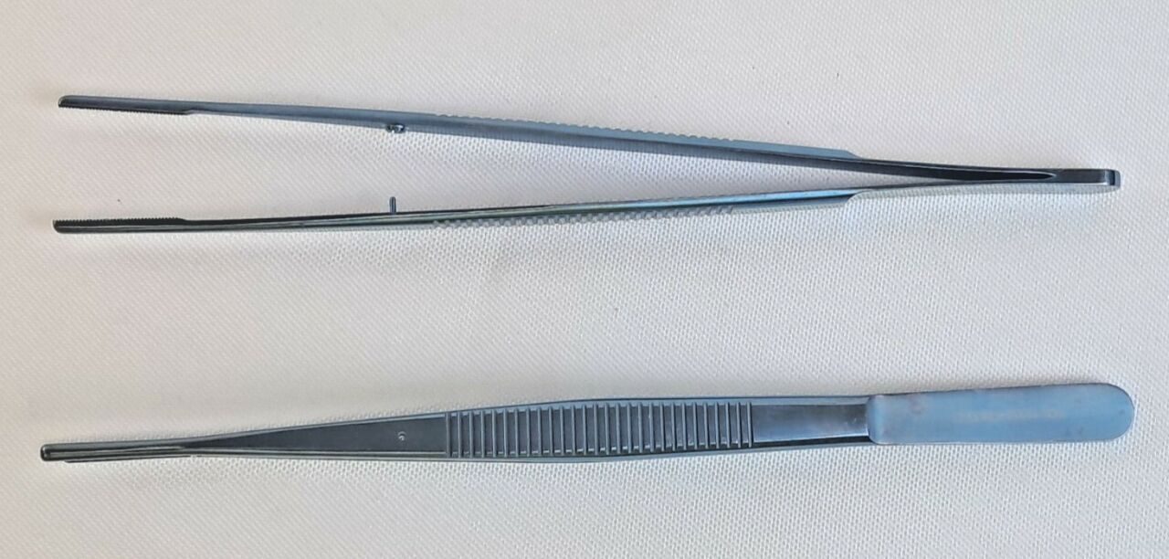 PILLING 359028 Lot of 2 DeBakey Thoracic Tissue Forceps — photo 6