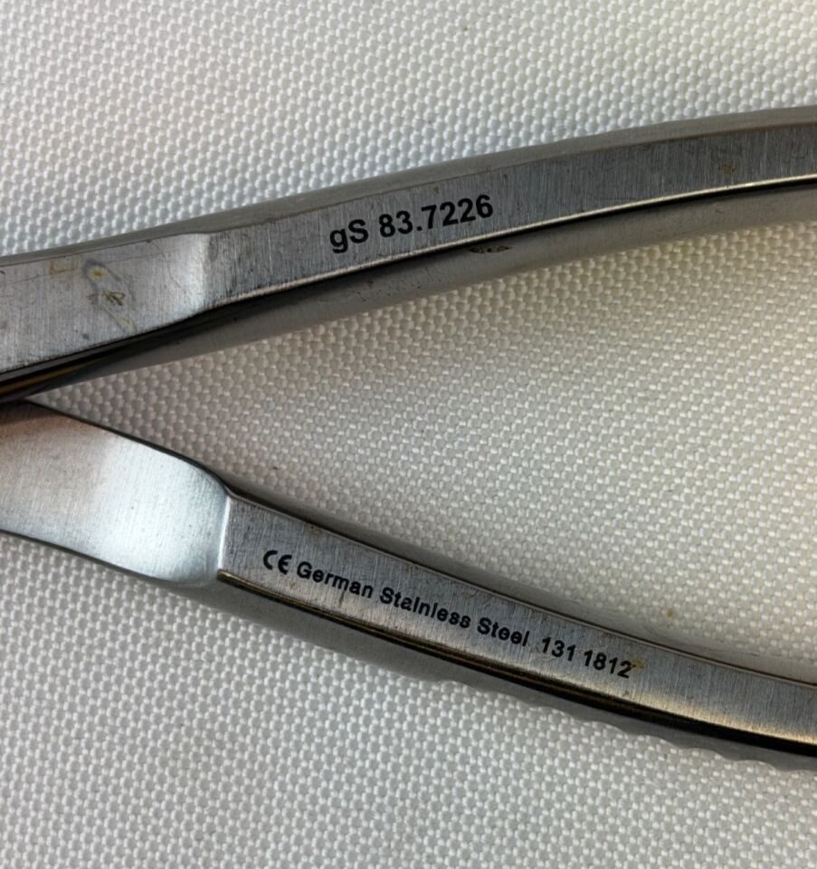 MILLENNIUM SURGICAL 83.7226 Side Cut Wire Cutter Max Cap 1.6mm T/C Jaws 7" — photo 3