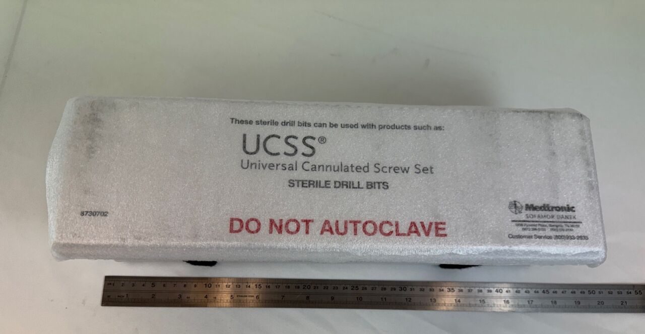 MEDTRONIC 176-530 UCSS Drill Bits Storage Case w/ Lid — photo 5
