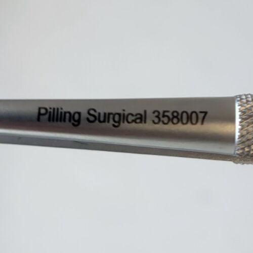 PILLING 358007 Micro Denis Ring Forceps 1mm Smooth Ring Tip 8-1/4" — photo 6