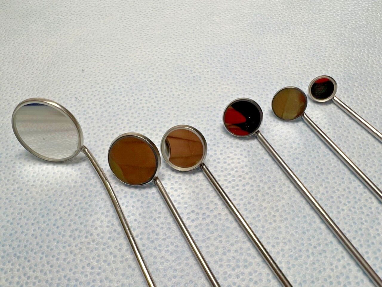 BAUSCH & LOMB ENT Laryngeal Mirrors - Set of 6 — photo 2