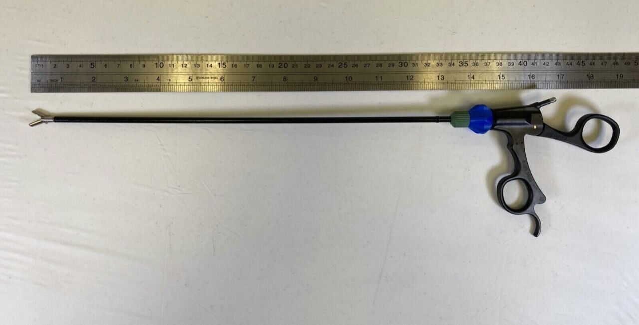 R. WOLF 8393.236 5mm x 34cm Rotating Monopolar Laparoscopic Blunt Nose Grasper — photo 10