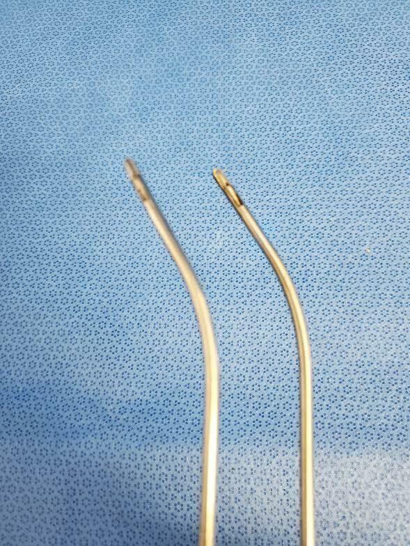 R. WOLF Arthroscopy Left Curved Serrated Biopsy Punch Forceps - Set of 2 — photo 4