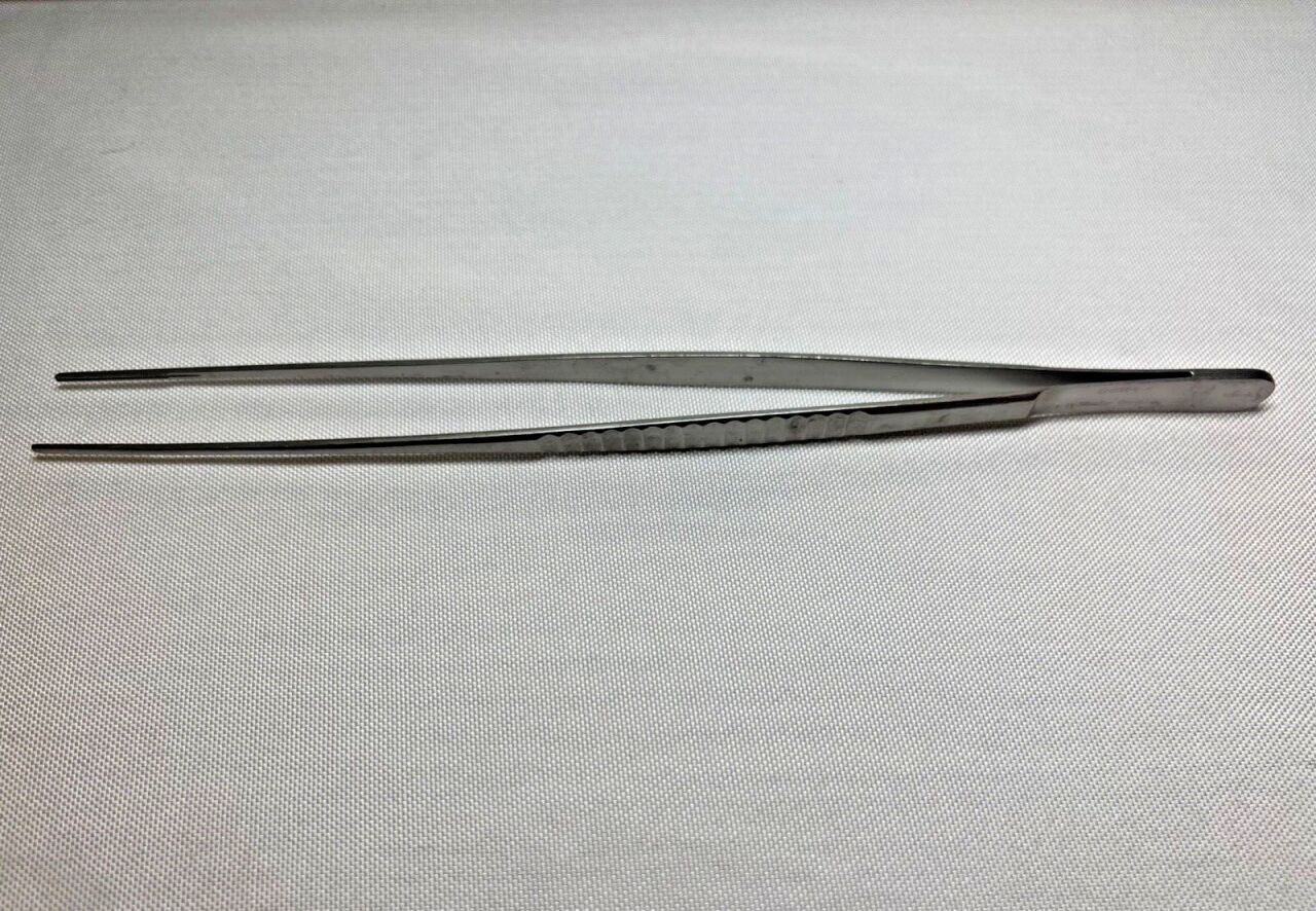 V. MUELLER CH5904 DeBakey Vascular Tissue Forceps 9-1/2"
