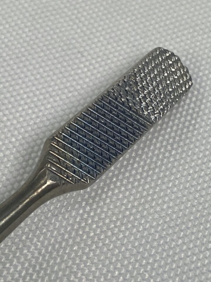 PILLING WECK 52165 Aufricht Glabella Rasp Curved Blade Up & Down Cutting — photo 3