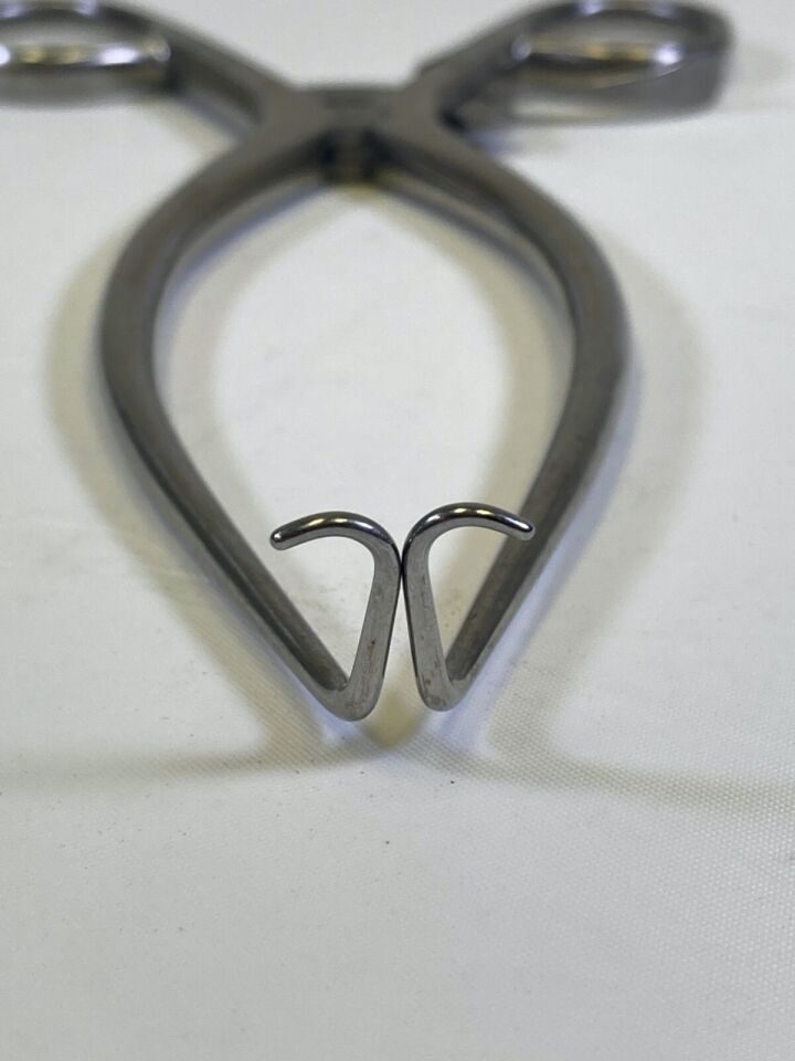 W. LINK 64-4160/16 Kolbel Soft Tissue Retractor 190mm Single Prong Straight Fine — photo 5