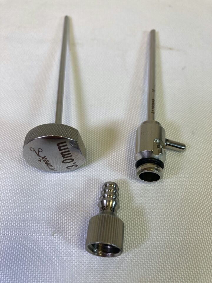 ARTHREX  Small Joint Arthroscopic 3mm Operative Cannula Obturator & Adapter