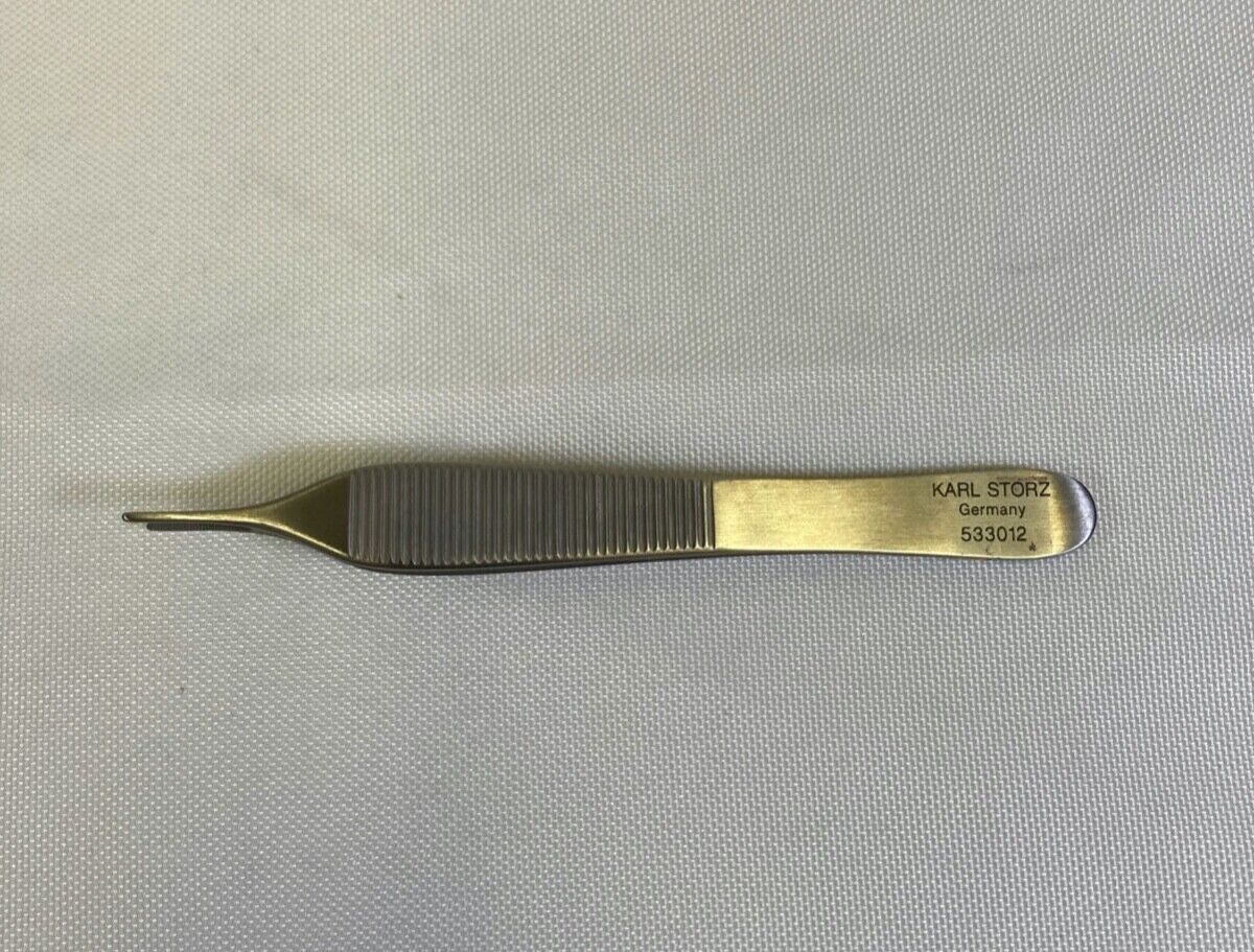 KARL STORZ 533012 Adson Dressing Forcep 12cm Serrated Jaw