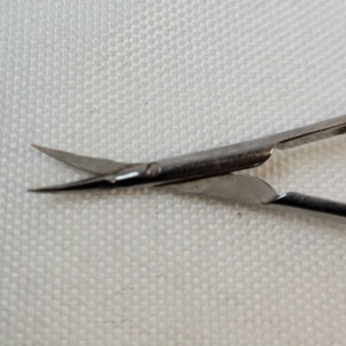 KARL STORZ E3387 Vannas Capsulotomy Scissors 6mm Curved Blades — photo 2