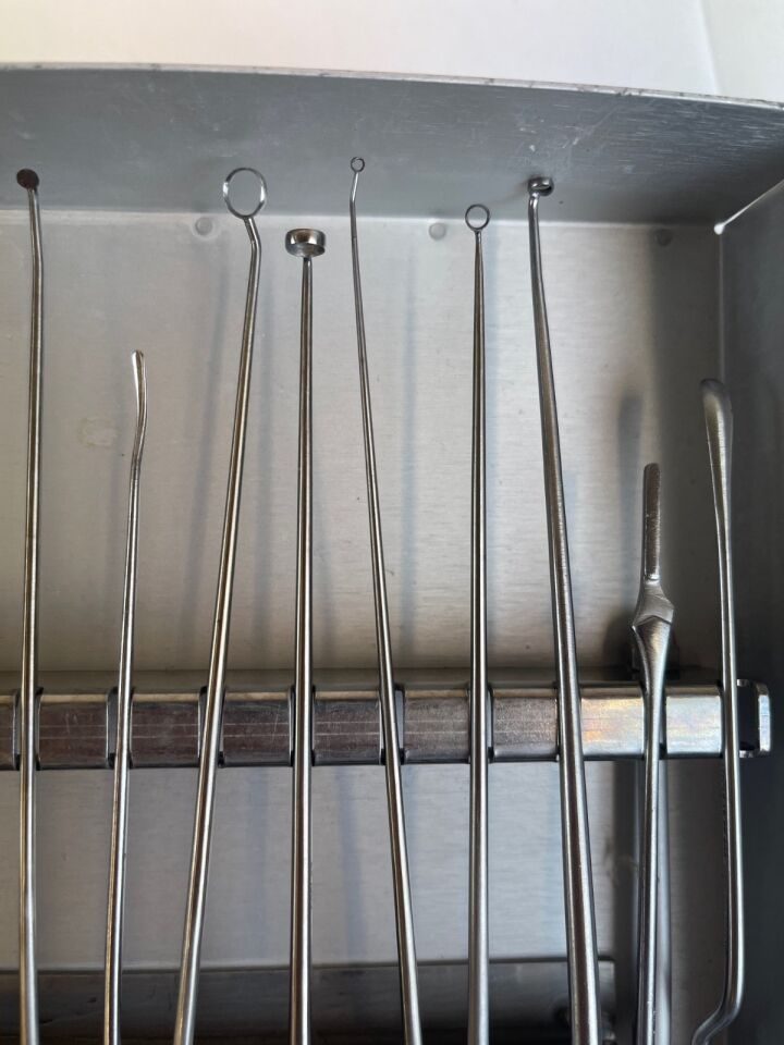 V. MUELLER Various  Transphenoidal Dissector Instrument Set w/ Case — photo 5