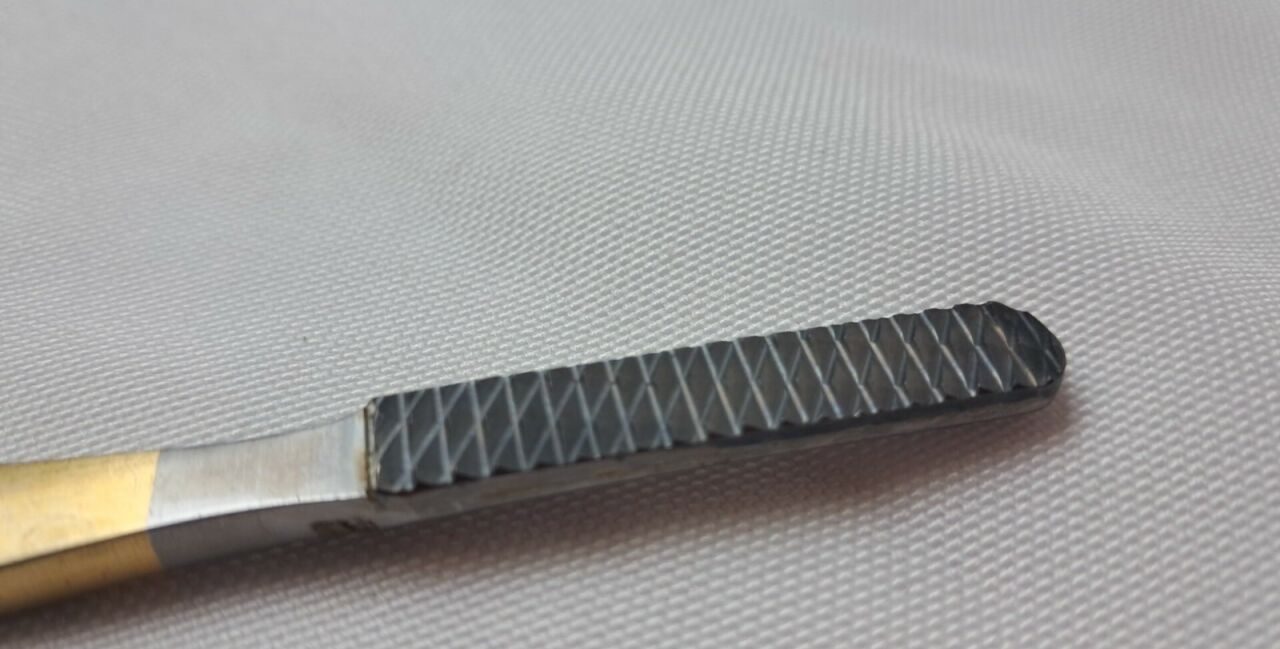 KARL STORZ P1000 6 Double-Ended Straight Rasp 7mmX40mm TC Ends 8.1" L — photo 5