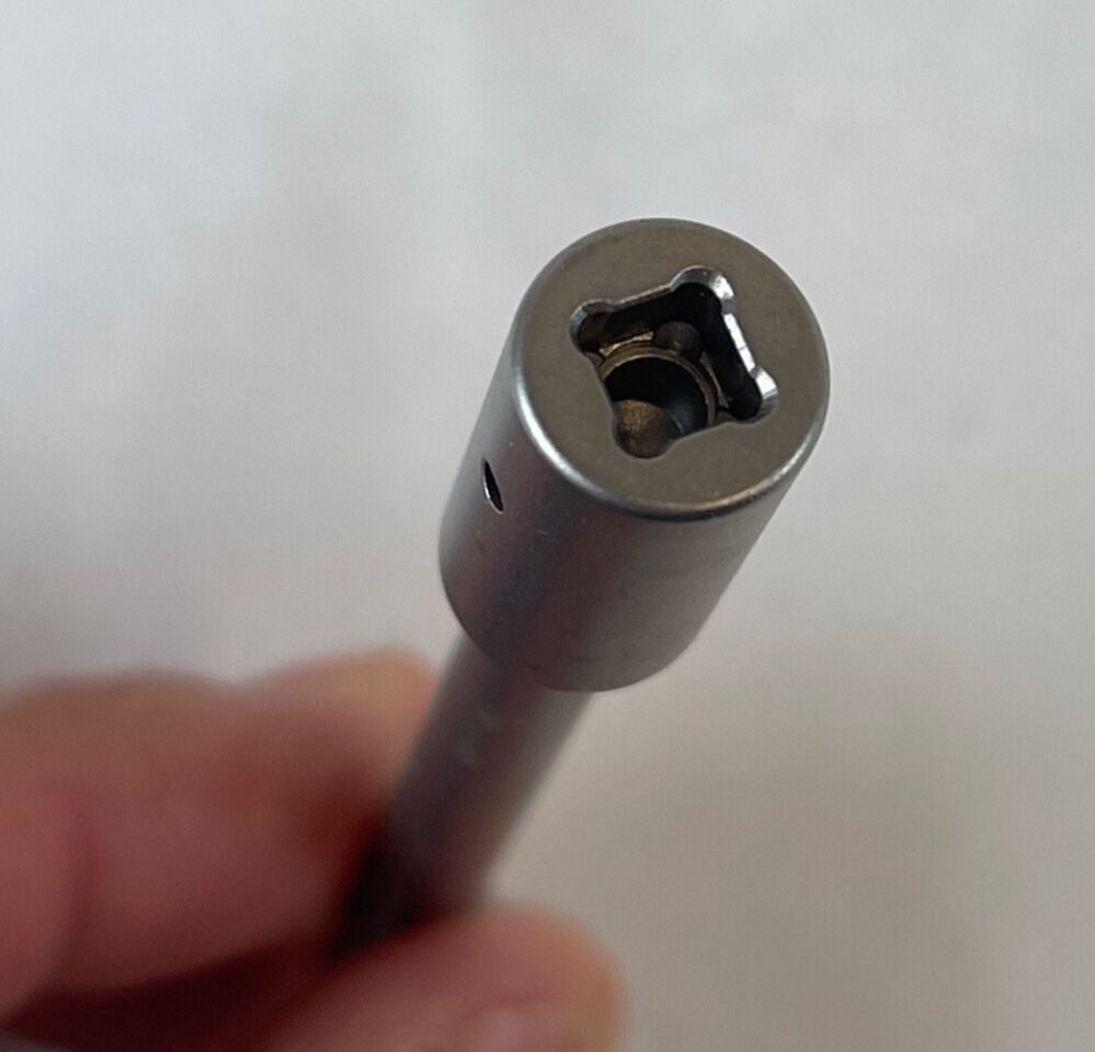 EXACTECH 301-11-06 Fixed Angle Reverse Shoulder Torque Defining Screwdriver Shaft — photo 5