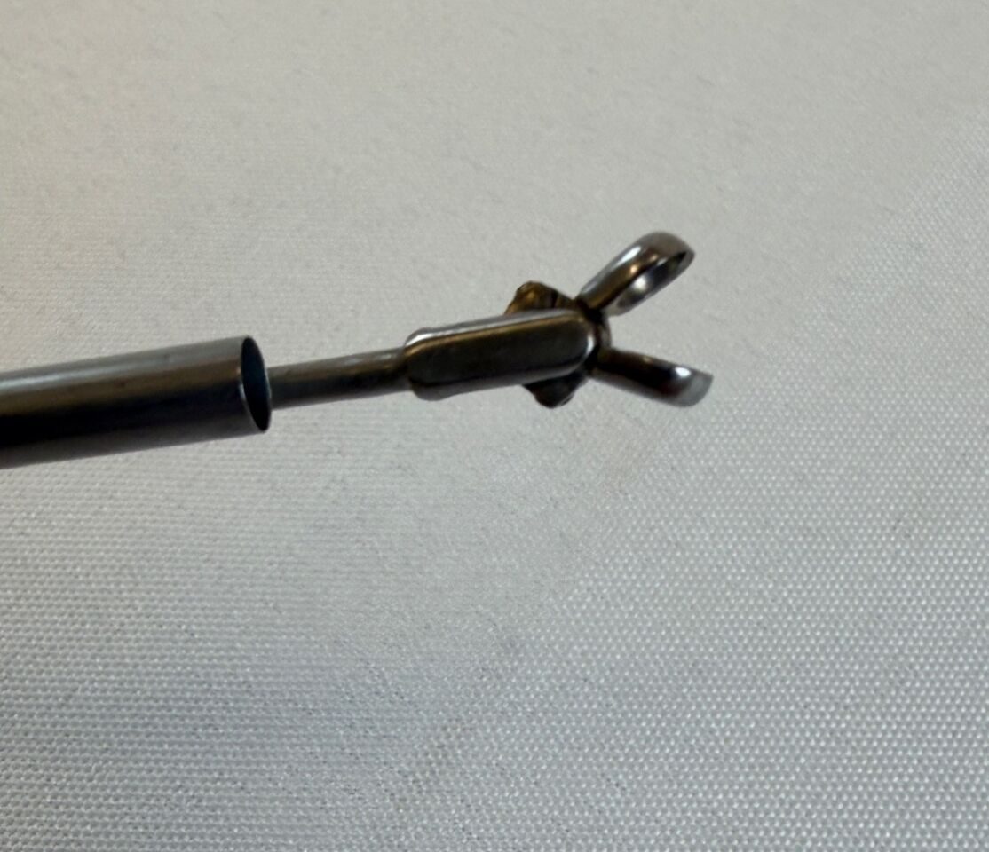 OLYMPUS A2963 12deg Rigid Optical Fenestrated Cup Biopsy Forceps WL 24.5cm — photo 7