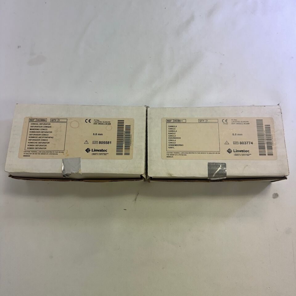 CONMED LINVATEC OC5801 OC5804 5.8MM Cannula and Obturator Set — photo 6