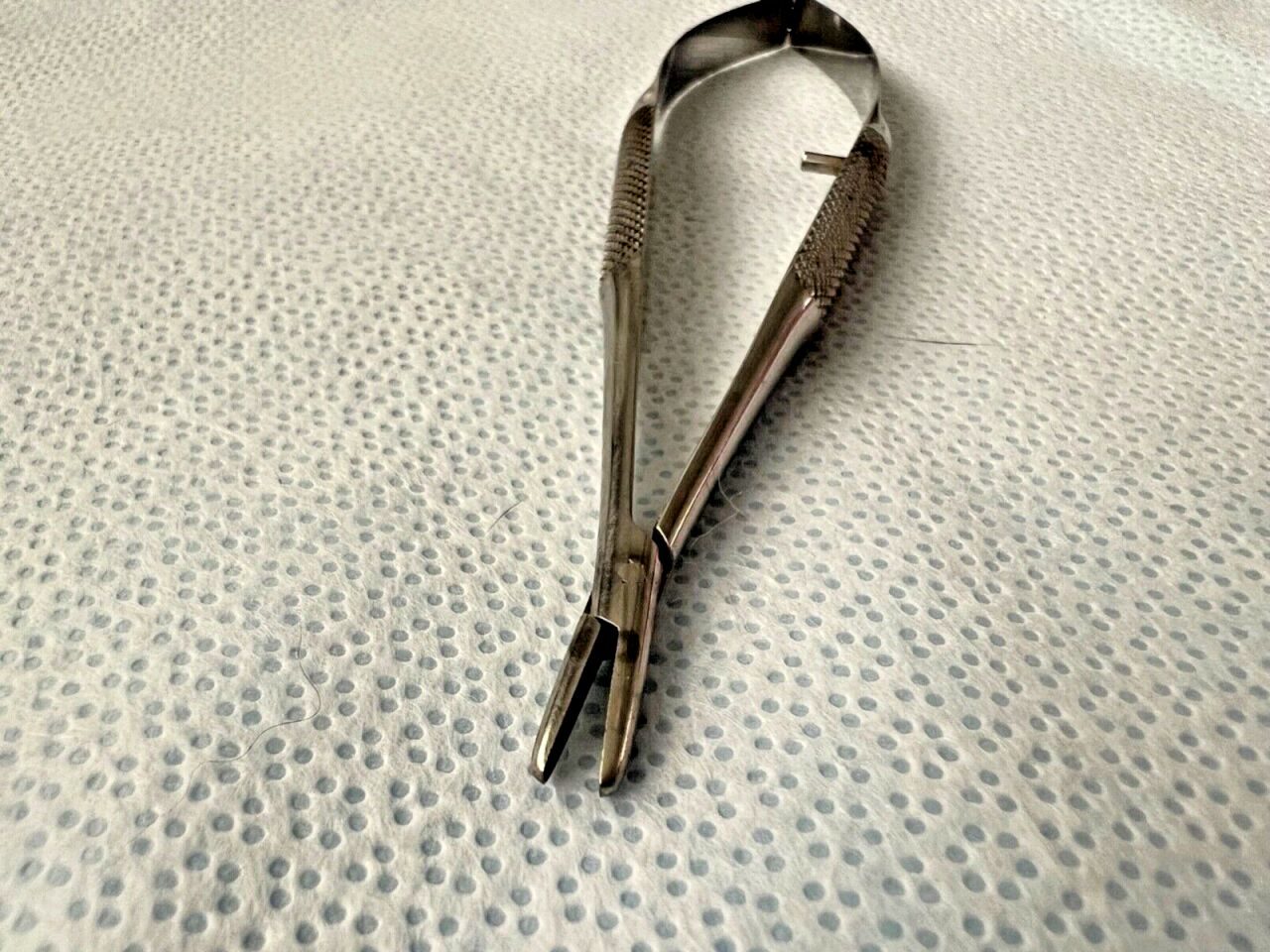 STEPHENS 6-1007 Barraquer Straight Non-Locking Needle Holder 5-1/4" Length — photo 2