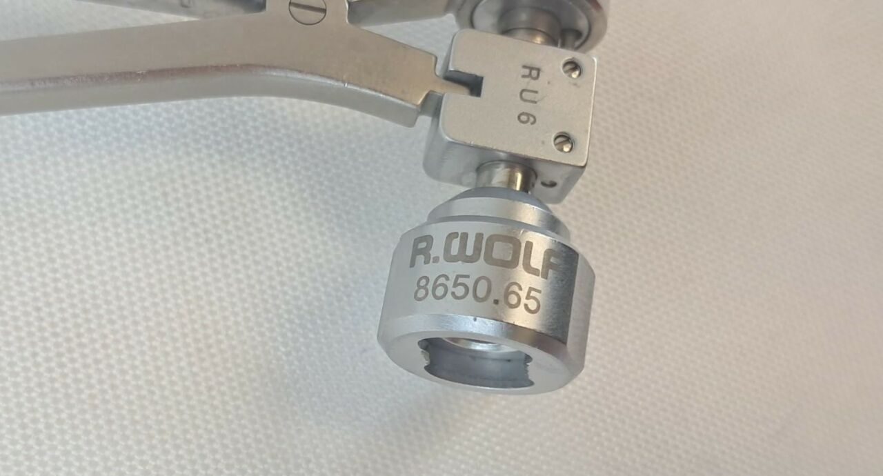 RICHARD WOLF 8650.65 Optical Foreign Body Forceps 19.5 Fr. — photo 4