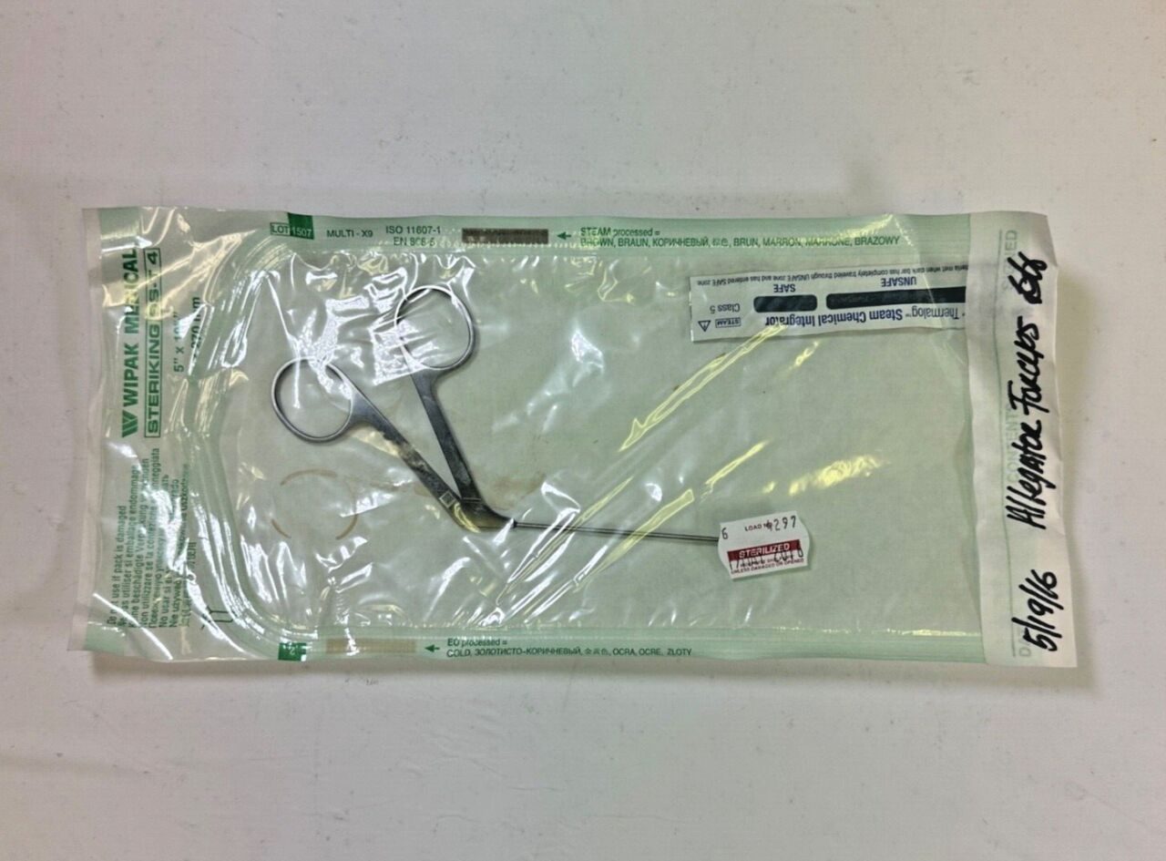 AESCULAP OG335R Straight Alligator Micro Forceps 1 X 5mm