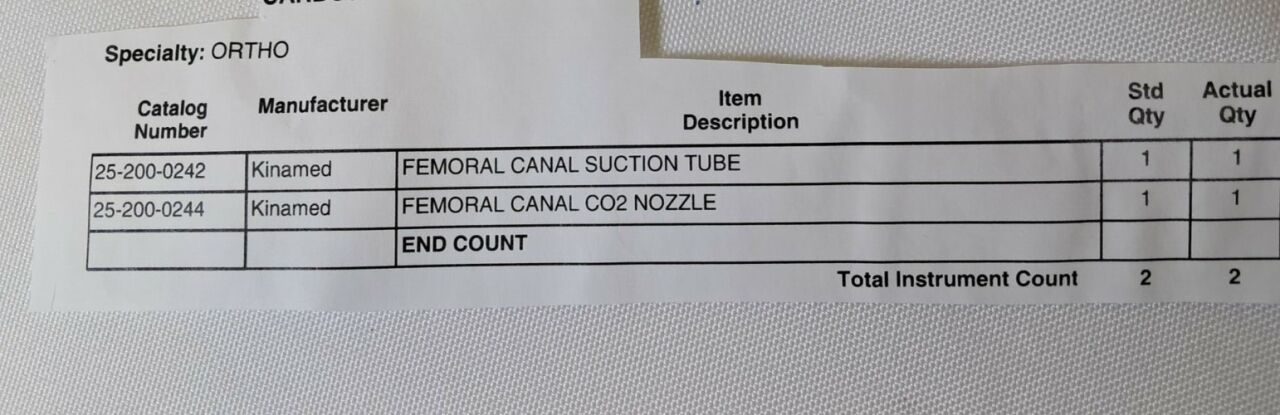 CARBOJET 25-200-0242 Femoral Canal Suction Tube w CO2 Nozzle — photo 8