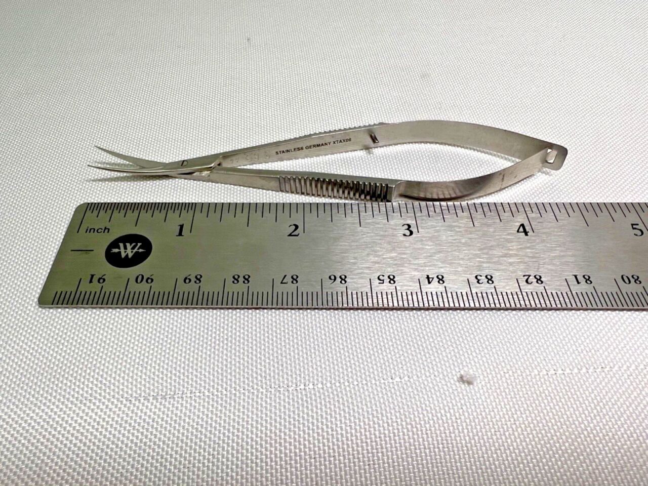 V. MUELLER OP5505 Iris Scissors Curved Sharp Blades 4-1/2" Length — photo 4